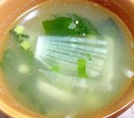 わかめと大根の中華スープ
